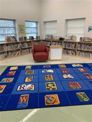 Photo of West Birdville Elementary Library 